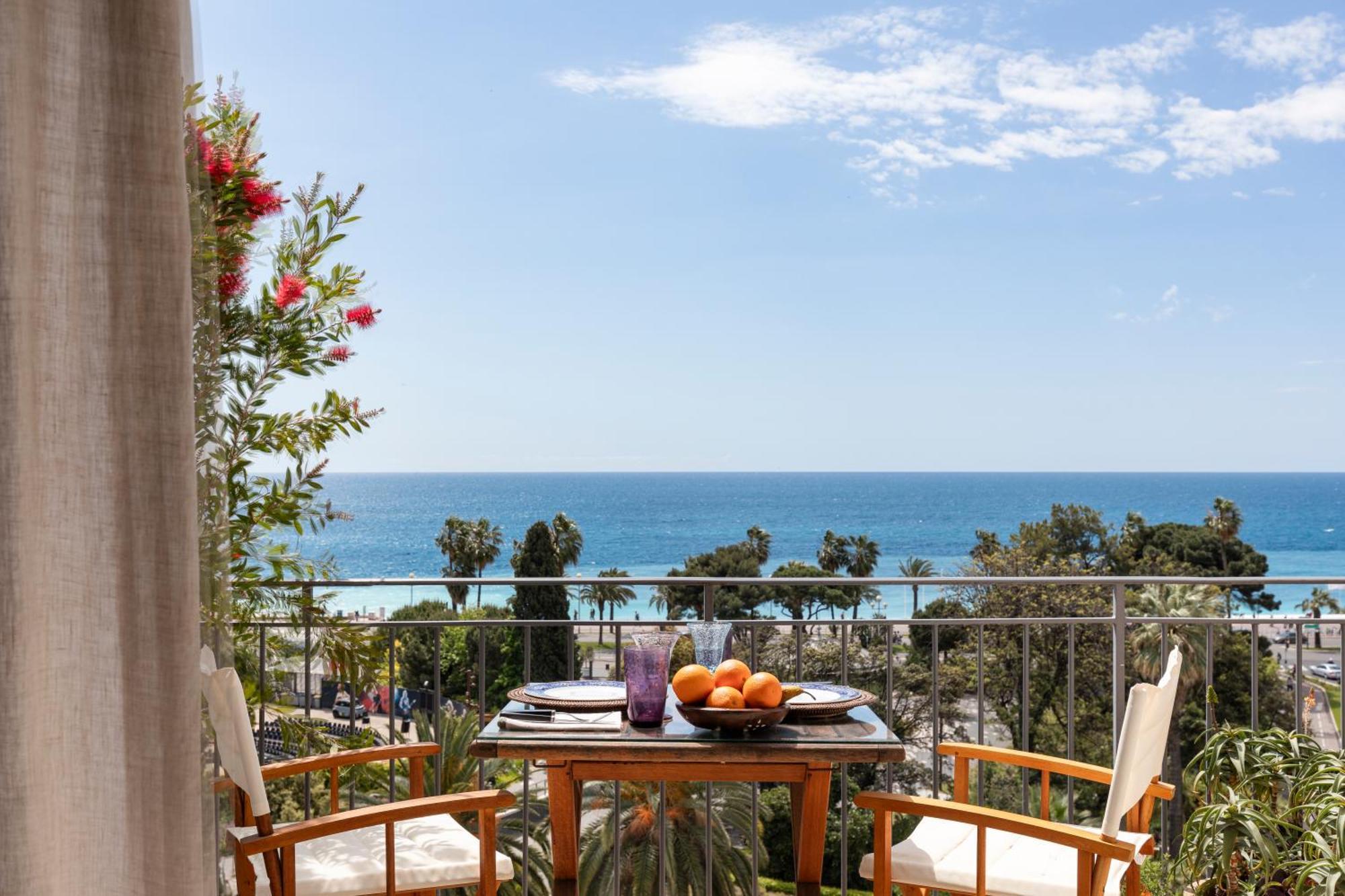 Unique Sea View Apartment, Center, 100M2 Nice Exterior foto